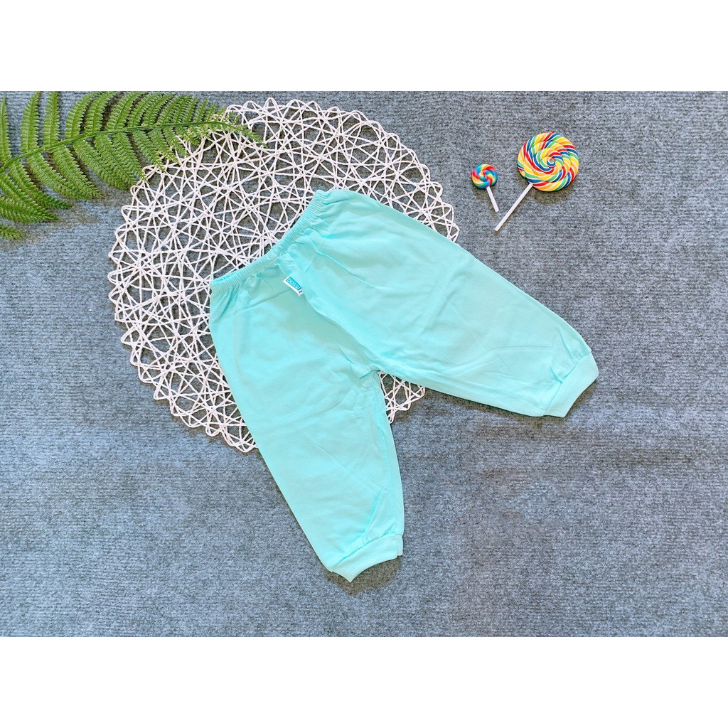 Quần dài màu bo cotton Bosini cho bé 3-15kg