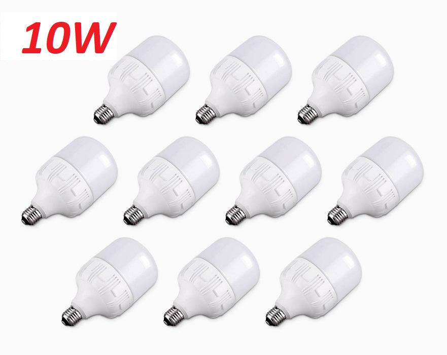 Bộ 10  bóng đèn Led 10W cao cấp tiết kiệm năng lượng điện.  Cam kết giá tốt trên thị trường.