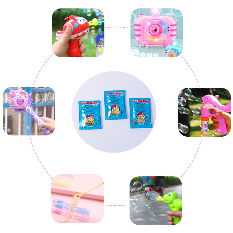 10ml Dung dịch cô đặc pha 160ml nước thổi bong bóng - Dùng cho máy thổi bong bóng, gậy thổi bong bóng - Xim's Mart