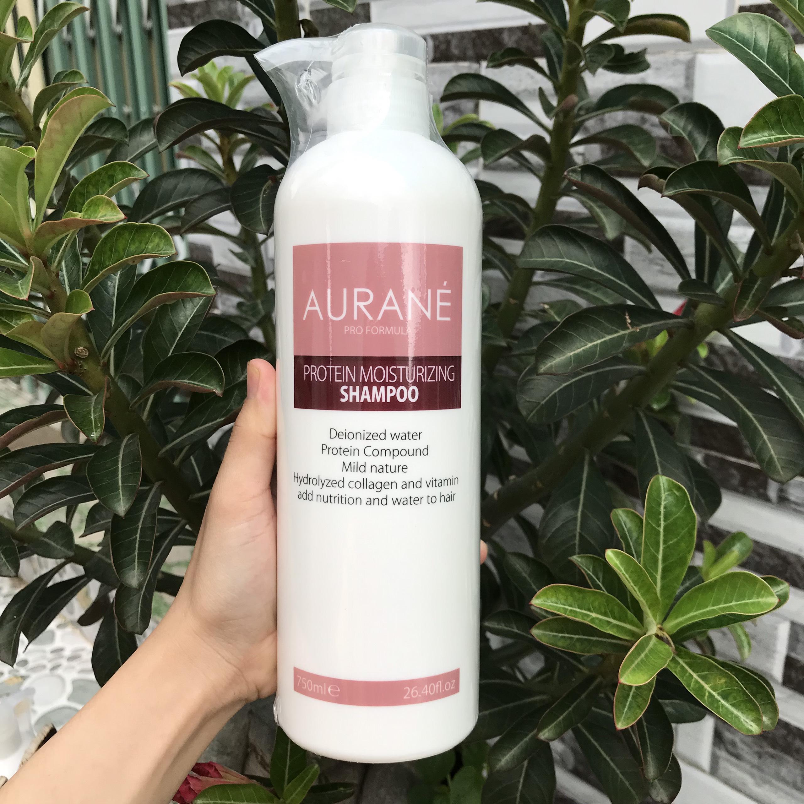 [HCM]Dầu gội phục hồi Aurane Protein Moisturizing Shampoo Cho Tóc Thường và tóc Hư Tổn 750ml