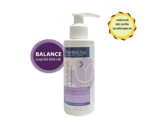 Dung dịch vệ sinh phụ nữ - ferfecta femina balance 150 ml