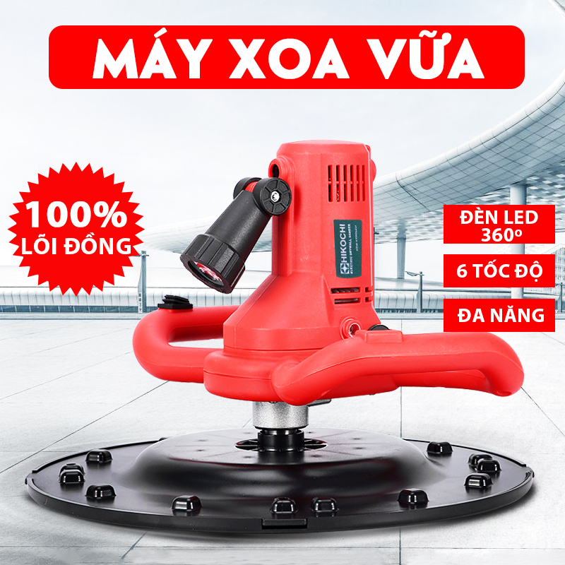 Máy xoa tường trát vữa ,xoa vữa, đánh bóng - khấy sơn máy trà nhám - máy đánh bóng đa năng 380mm 1680w