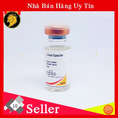 Linco Spectin 10ml-Hàng Nhập Khẩu Từ Mỹ Zoetis-Khò Khè Sỗ Mũi Chích Tang Gà Đá