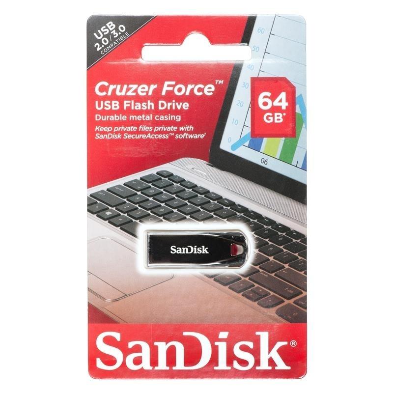 Usb sandisk cruzer force cz71 64gb