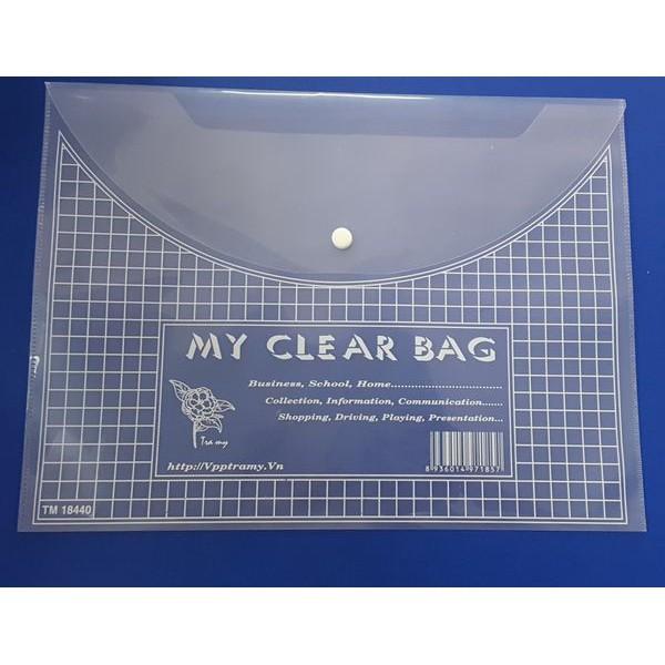 Combo 100 clear bag khổ f 18440