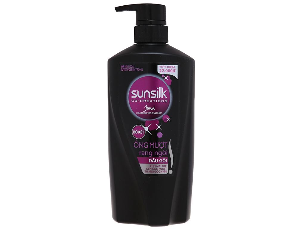 Dầu gội sunsilk 650- 900g Bich Chi- DGSS650CB, mềm mượt diệu kỳ với tinh dầu thiên nhiên mang lại cho bạn mái tóc suôn mượt tự tin suốt ngày dài