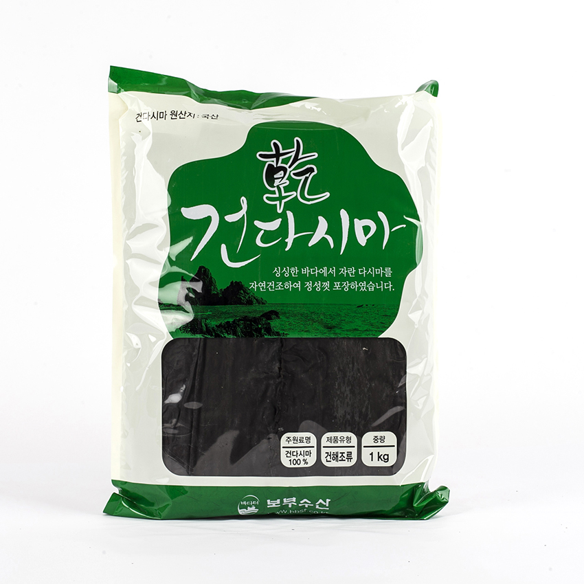 Tảo biển nấu nước dùng 1kg - 보부수산)다시마 1kg