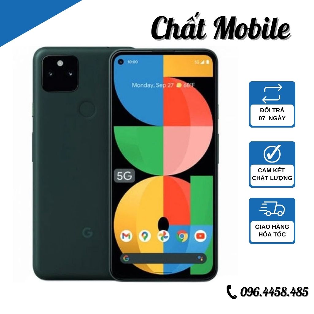 Điện thoại google pixel 5a 5g ram 6/128 nguyên zin
