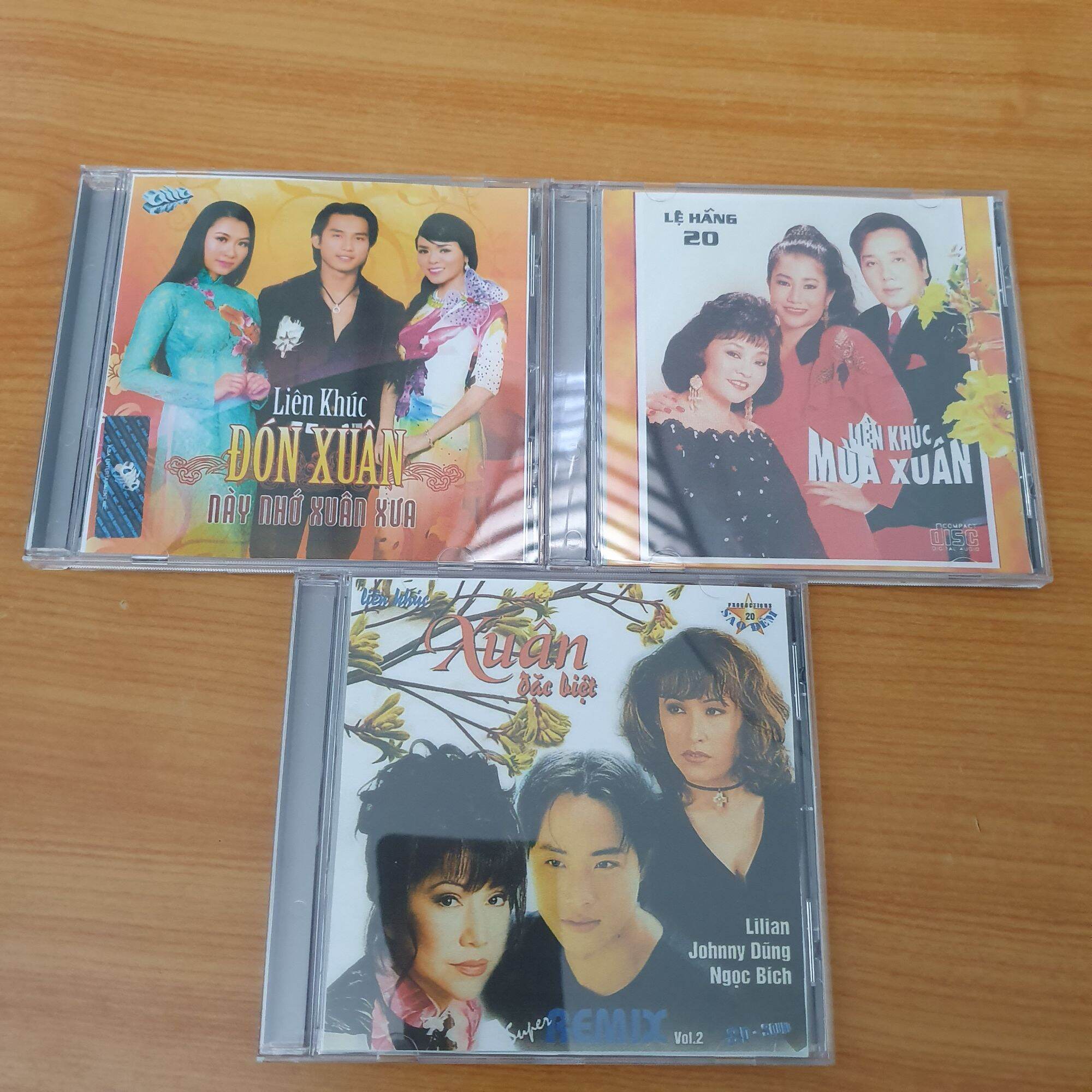[MDCD] Combo 3 CD Liên Khúc nhạc Xuân chọn lọc