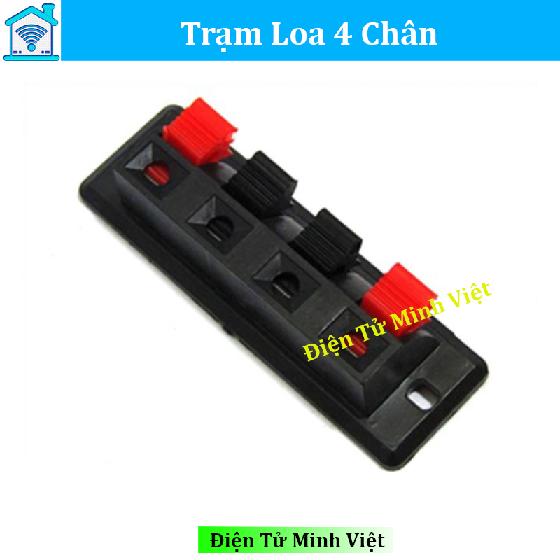 Combo 2 trạm kẹp loa 4 chân loại nhỏ 66mm x 21mm giá rẻ