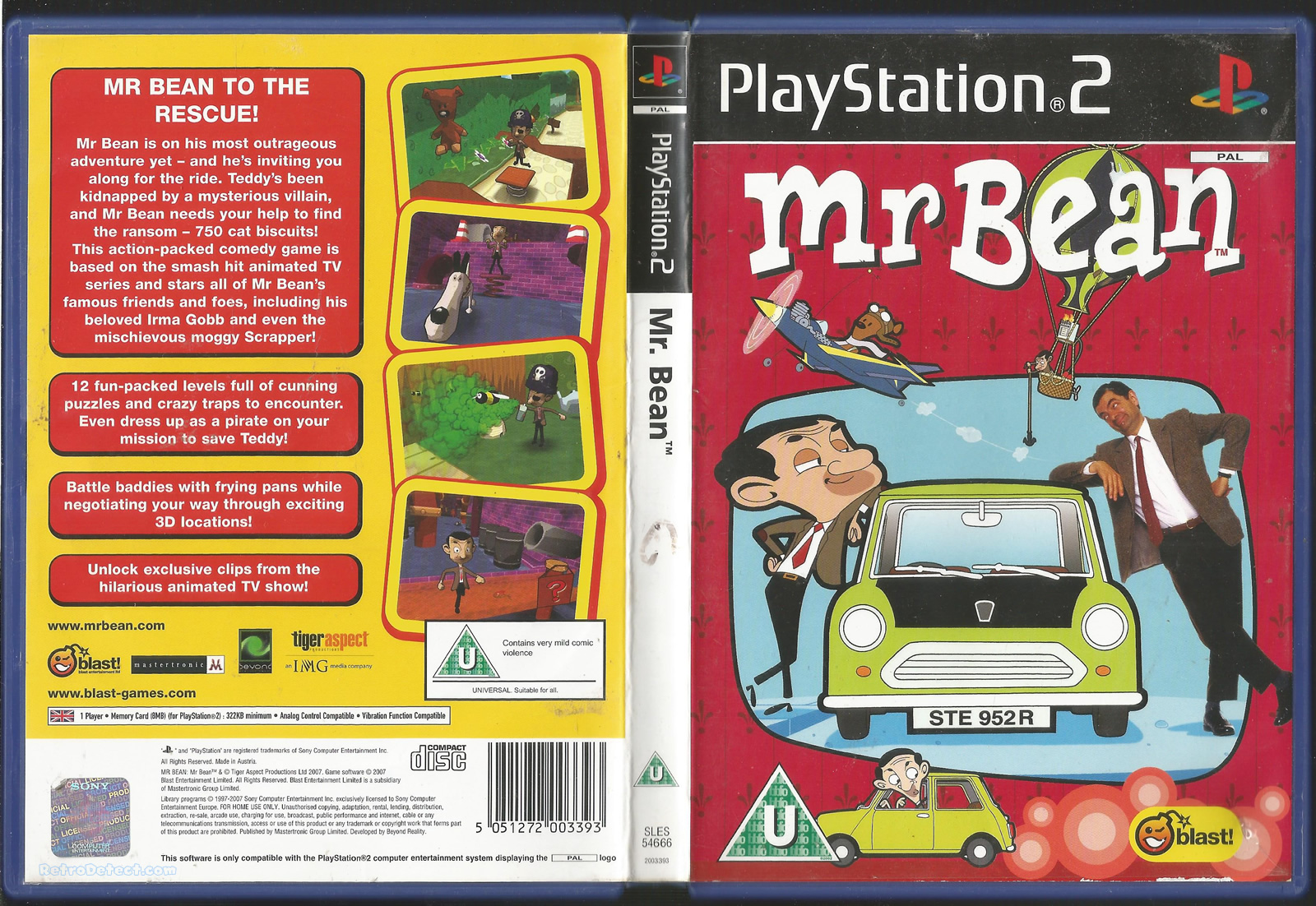 game ps2 mr bean