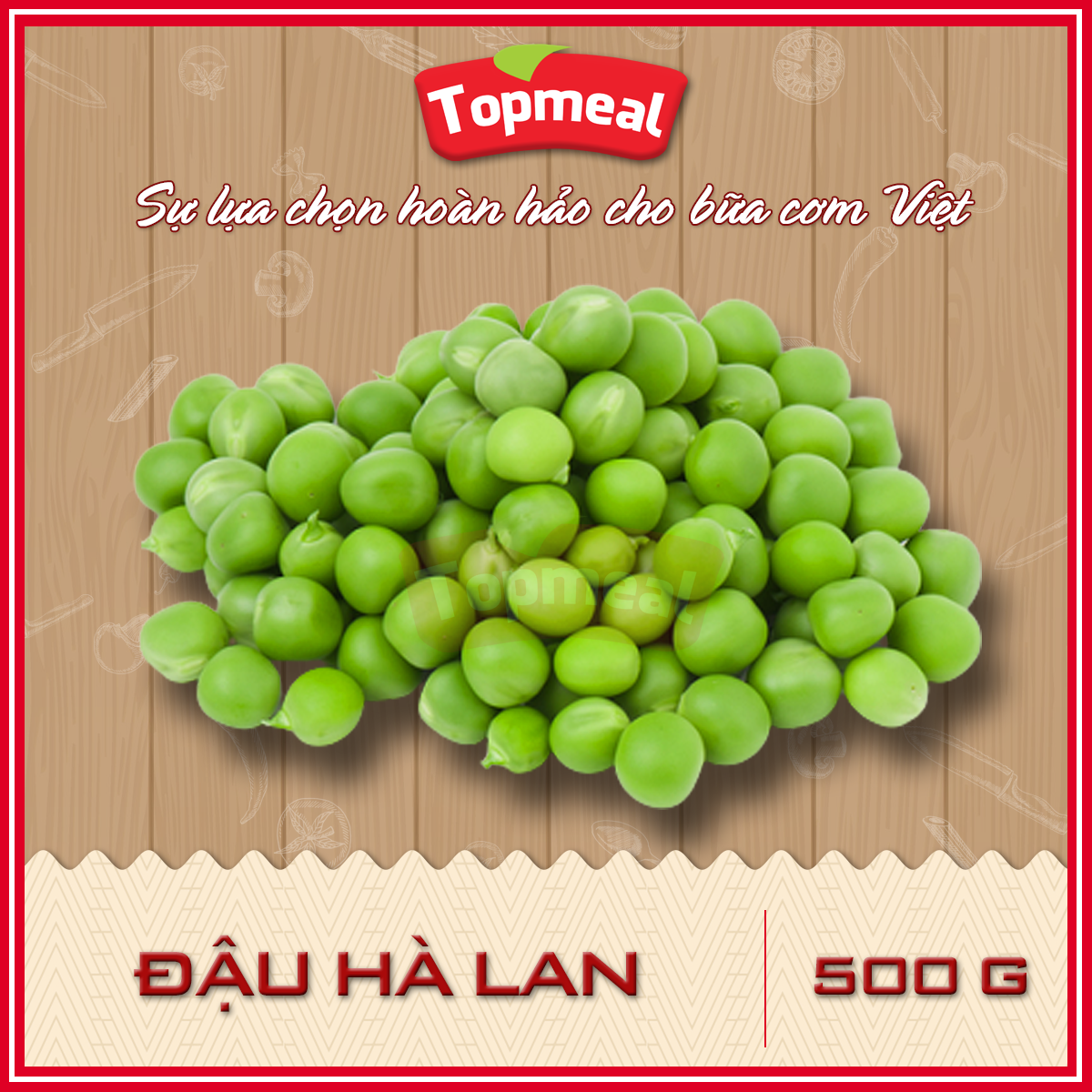 Hcm - đậu hà lan -