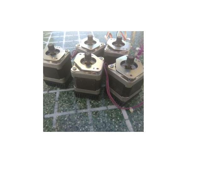 Động cơ bước Step motor 42x42x38 cũ Còn pully