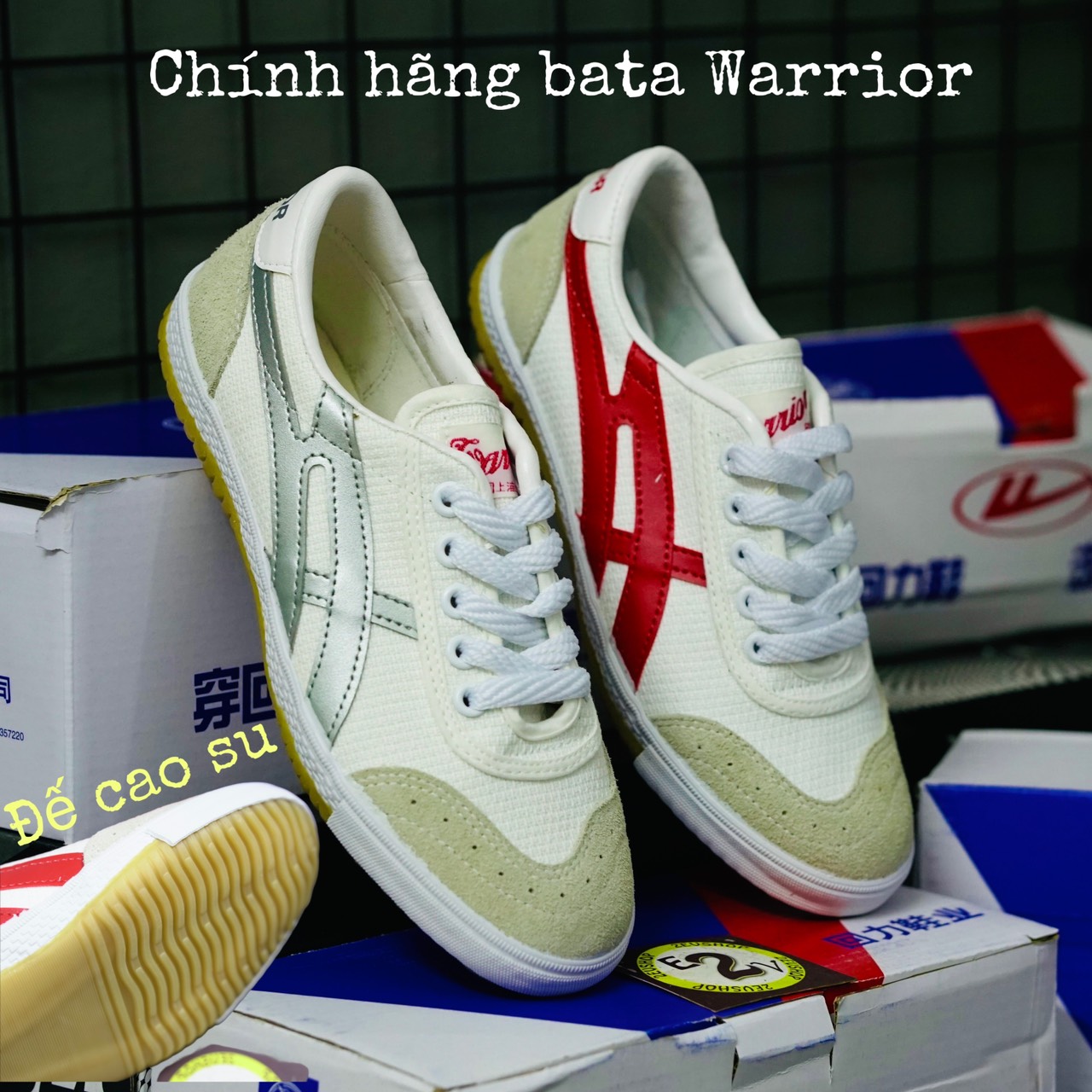 Giày bata chính hãng warrior siêu phủi - 2evshop