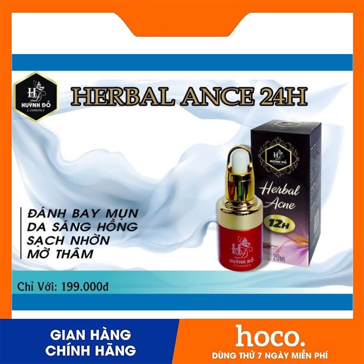 Chấm mụn 12h huỳnh đỗ