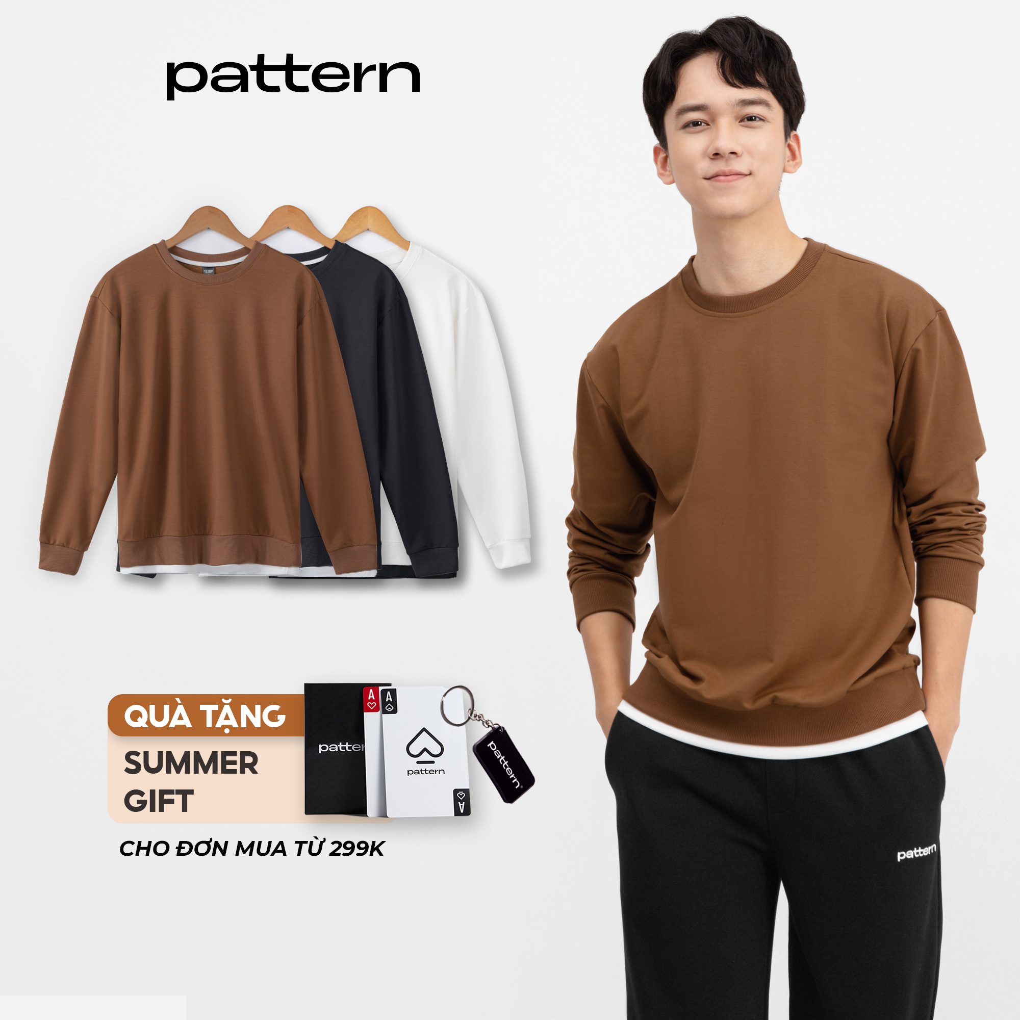 Áo dài tay nam THE 1992 Layer Sweater