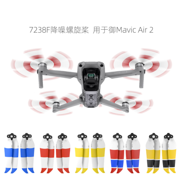 cánh mavic air 2. cánh quạt thay thế mavic air 2. cánh màu mavic air 2. Set 4 cặp cánh màu 