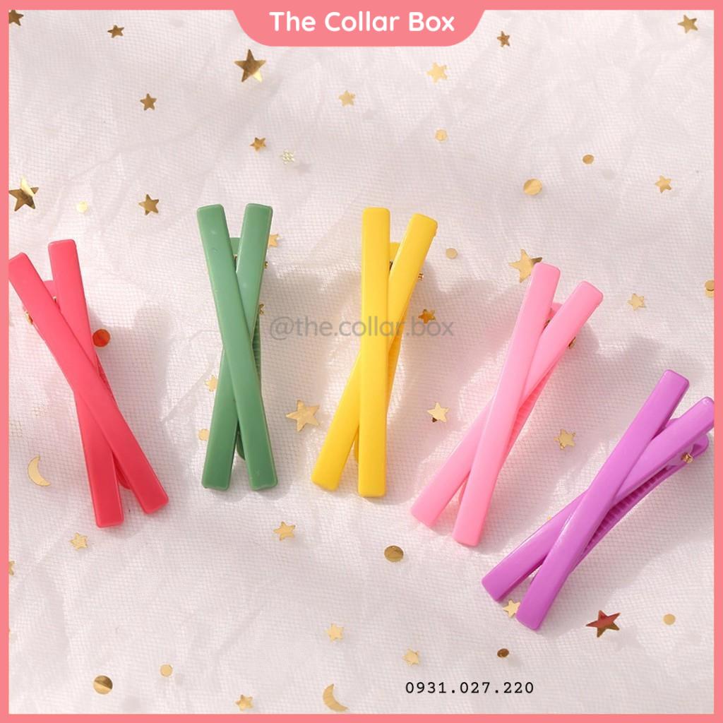 Kẹp tóc thời trang chữ x kẹp tóc mái nhựa hàn quốc - mã ke011