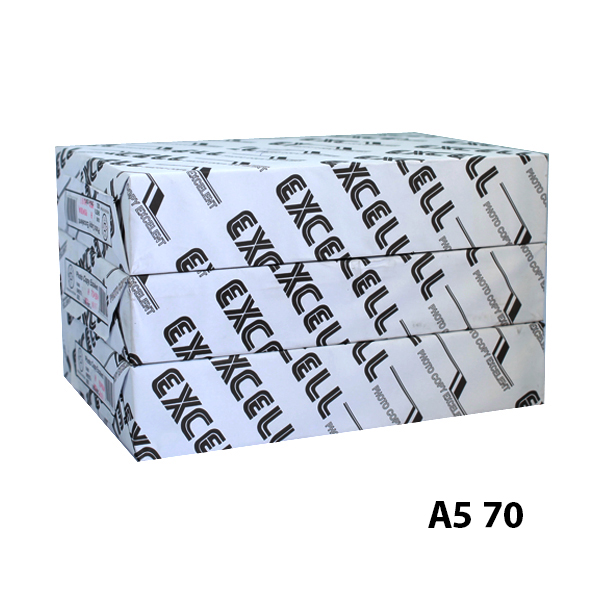 Giấy in/Photocopy Excel A5 định lượng 70 gsm giá sỉ