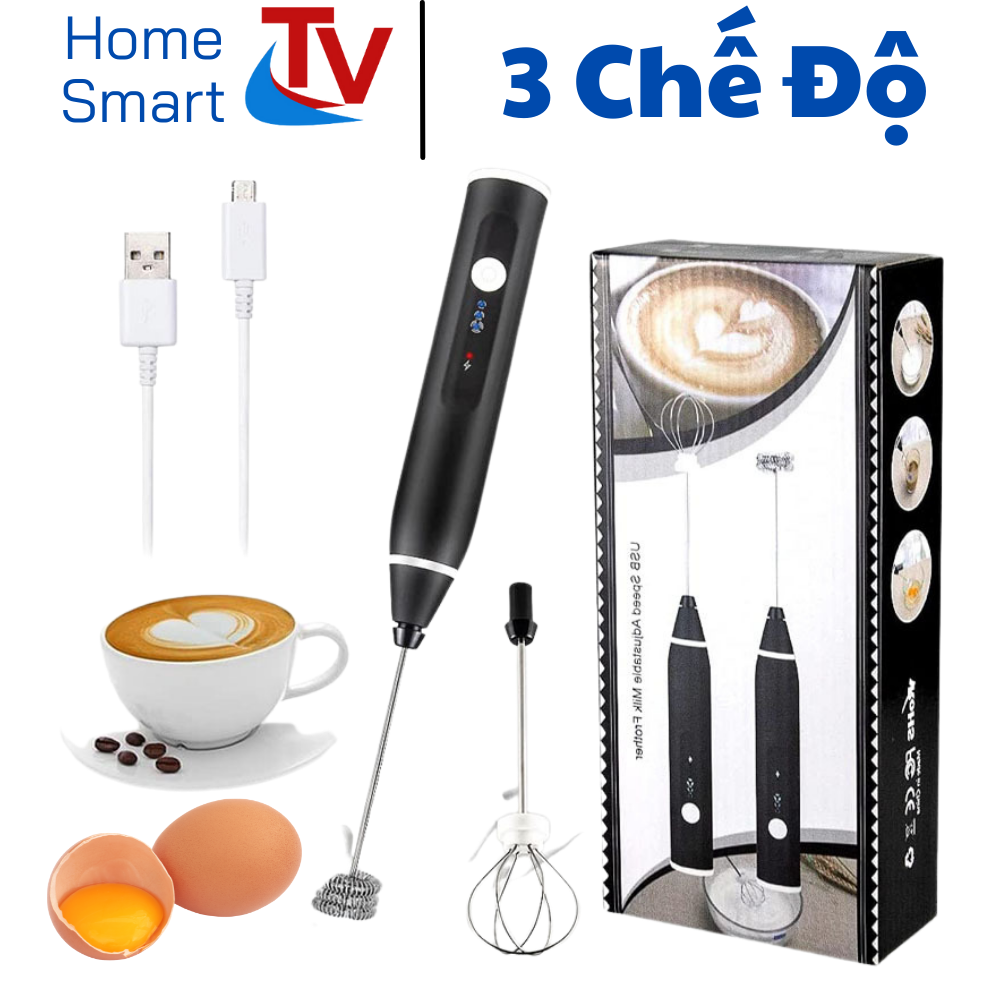 [CHỌN LOẠI] Máy Đánh Trứng Cầm Tay 3 tốc độ - Máy Tạo Bọt Cà Phê, Quấy Bột, Đánh Trứng, Đánh Kem, Tạo Kem Trứng Scarlett HE133 hàng loại 1 - BẢO HÀNH 12 THÁNG