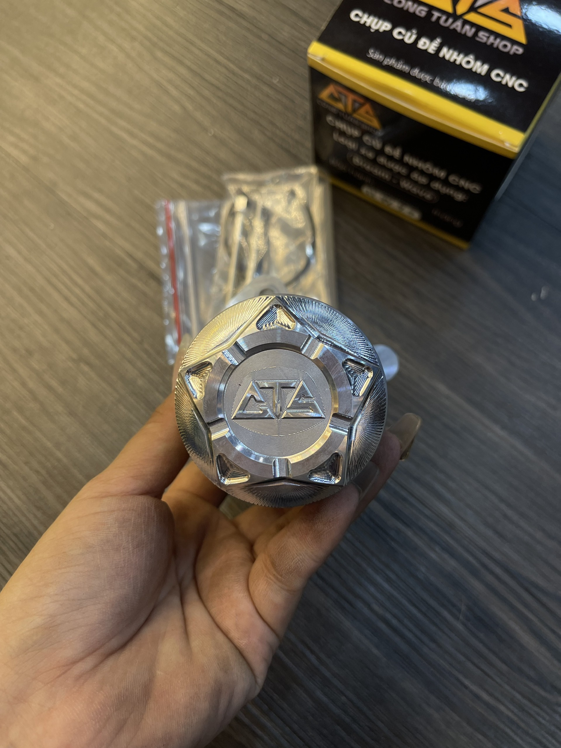 Nắp chụp củ đề cnc - cts