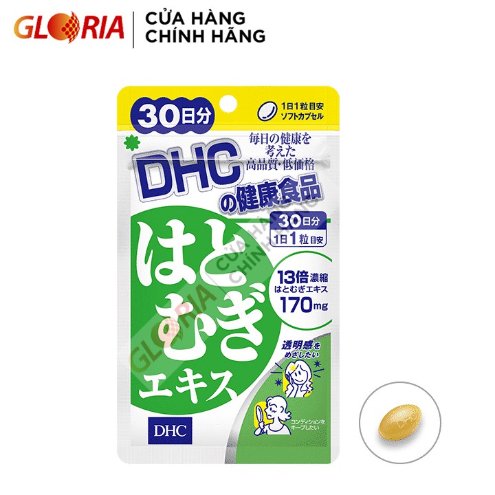 Viên uống trắng da dhc nhật bản Adlay Extract|15 ngày, cam kết hàng đúng mô tả, chất lượng đảm bảo an toàn đến sức khỏe người sử dụng, đa dạng mẫu mã, màu sắc, kích cỡ