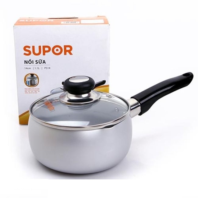 Nồi sữa supor ps14 1.1 lít - nhôm