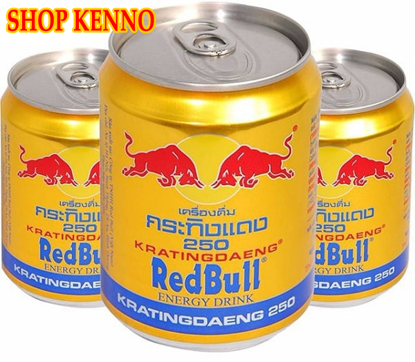 3 Lon Redbull Thái Lan Chính Hãng- Shop kenno