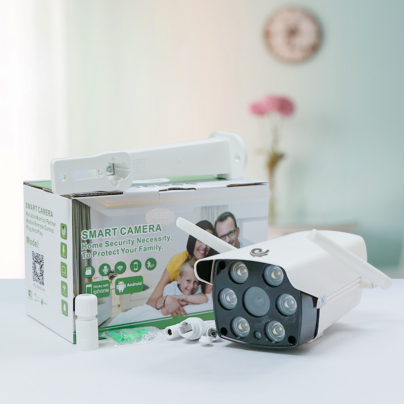 Camera ip wifi ngoài trời yoosee qw 216s - 206 full hd 1080 kèm đế và adapter - 300320082859