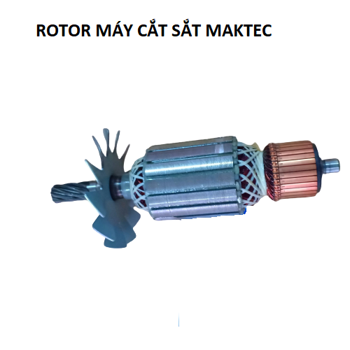 Rotor máy cắt sắt maktec ngược, cắt sắt mt243 - ro mt243dc