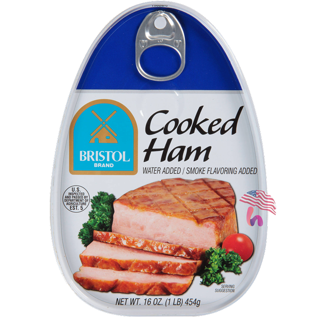 Thịt hộp Cooked Ham Bristol 454g