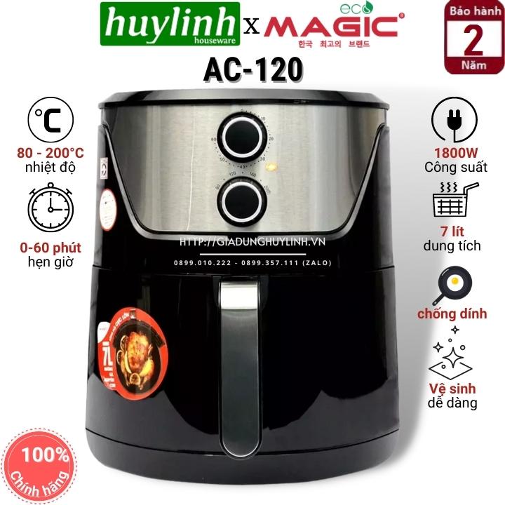 Nồi chiên không dầu magic eco ac-120 - 7 lít