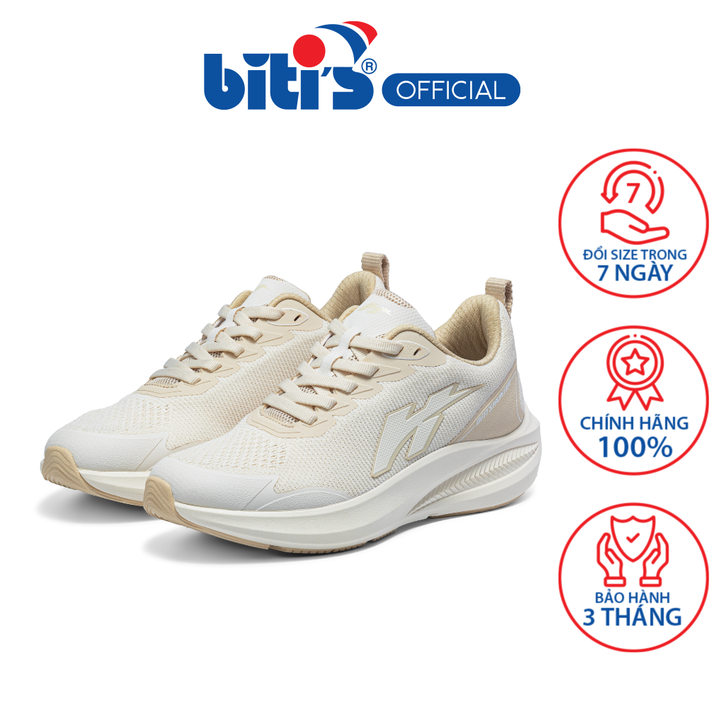 Giày Thể Thao Biti's Hunter Core Nữ Màu Kem HSW010800KEM