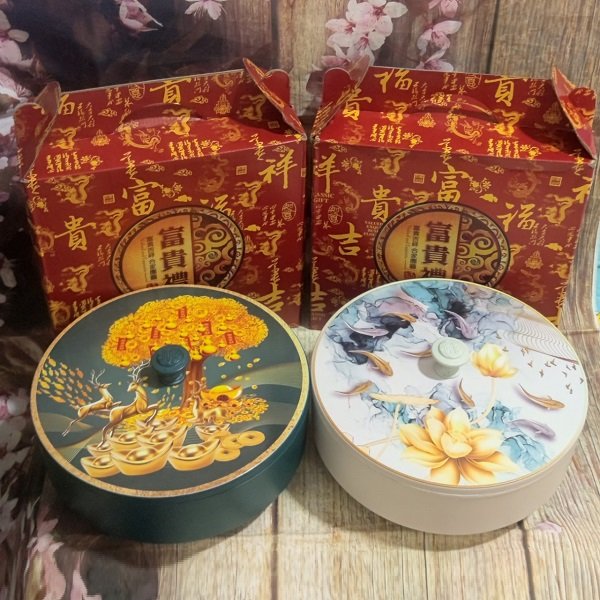 Khay mứt tết 3d - hộp đựng mứt tết 3d