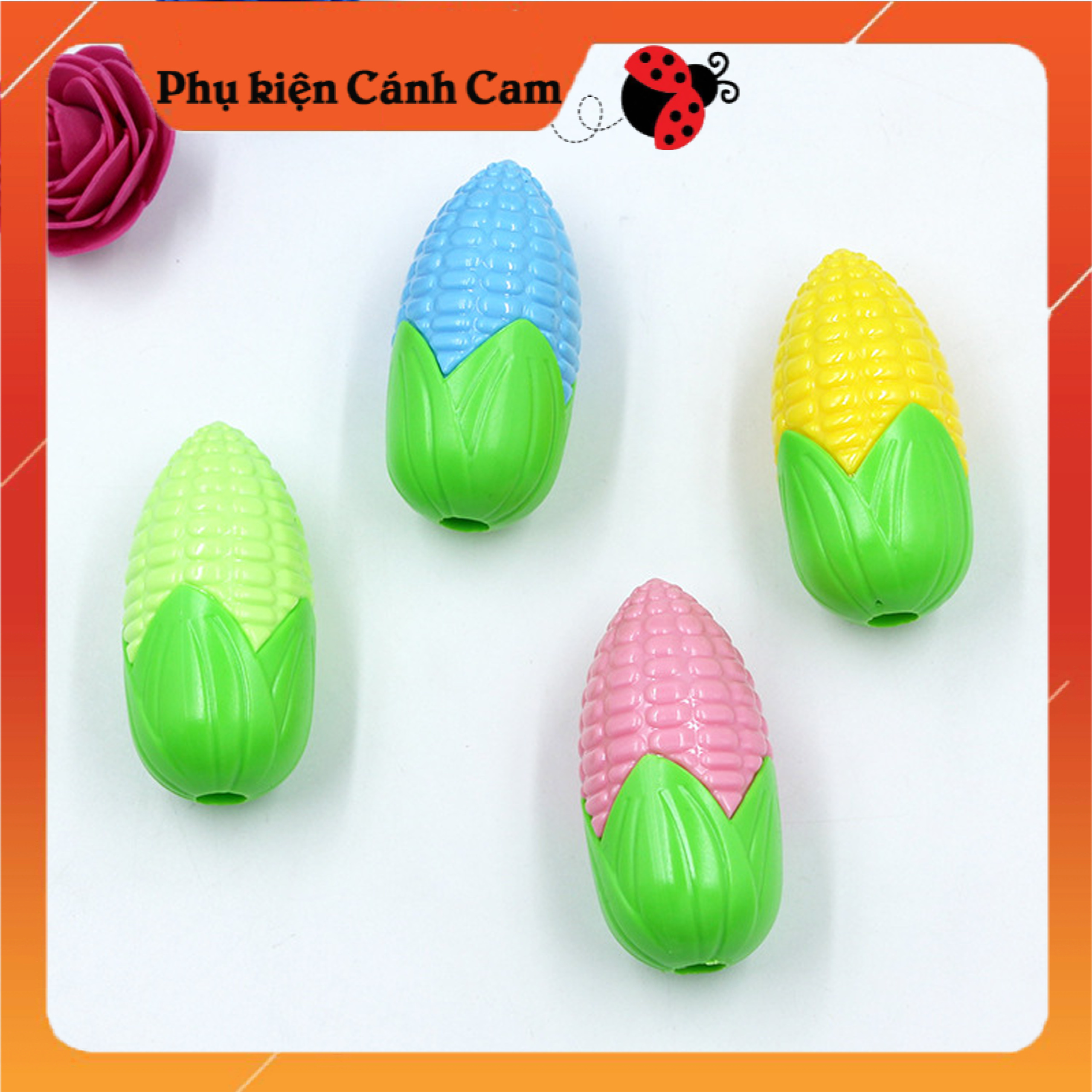Gọt, Chuốt Bút Chì Hình Bắp Ngô Sáng Tạo Ngộ Nghĩnh - Phụ kiện Cánh Cam