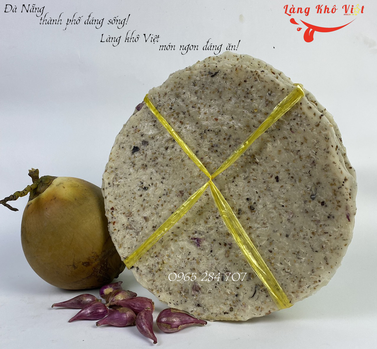 [xấp 20 cái] BÁNH TRÁNG CỐT DỪA THƠM BÉO- ĐẶC SẢN BÌNH ĐỊNH, được phân phối bởi LÀNG KHÔ VIỆT