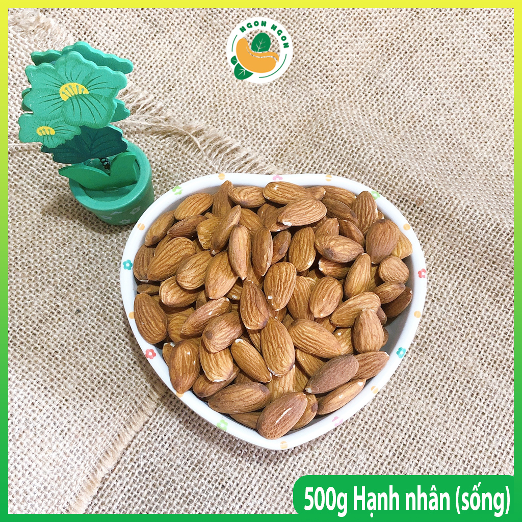 500g Hạnh nhân tươi Mỹ