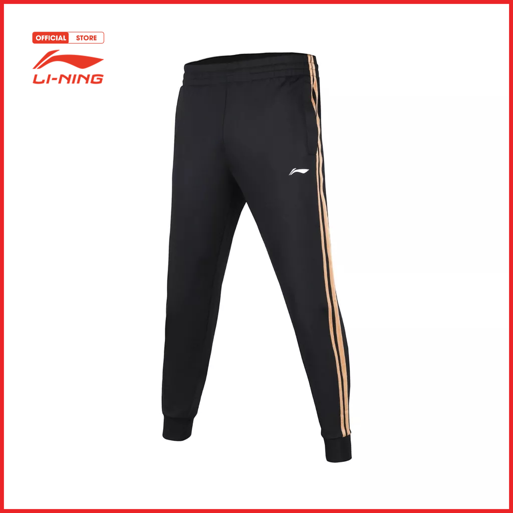 Quần nỉ thể thao nam li-ning essentials aklrg15-1