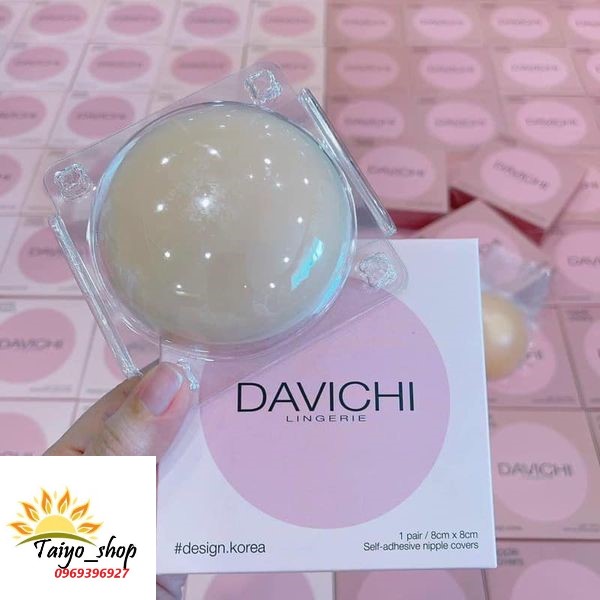 Miếng dán ngực silicon davichi nâng ngưc cao cấp, siêu mỏng, ôm khít