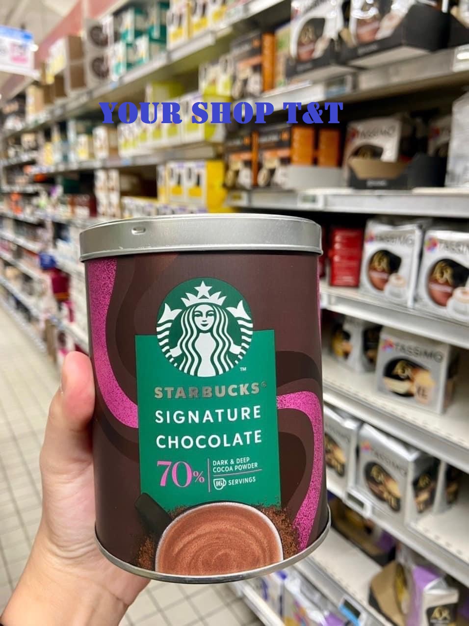 Starbuck Chocolate Signature cocoa powder 42% and 70% is delicious