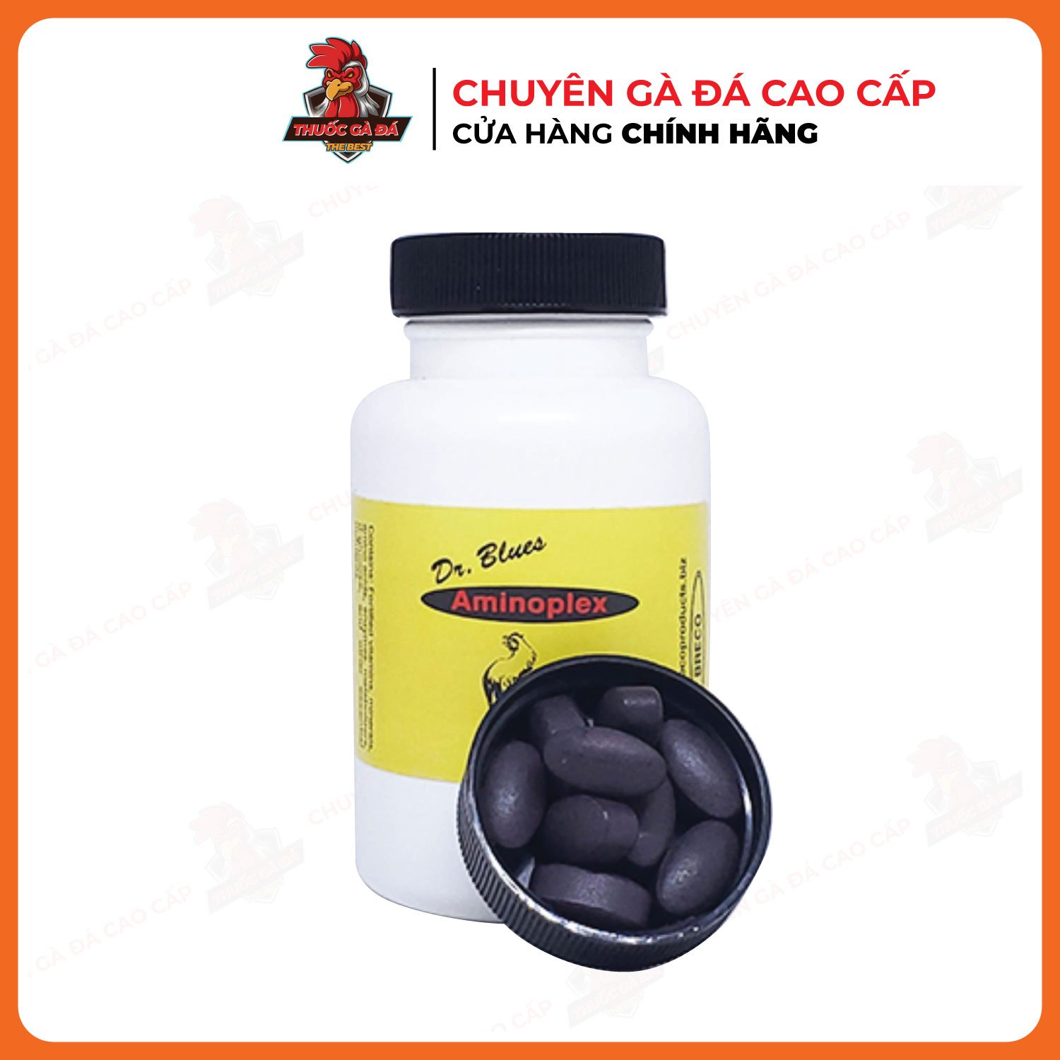 Aminoplex nắp đen tăng cơ, tăn.g bo cho gà đá loại 100v