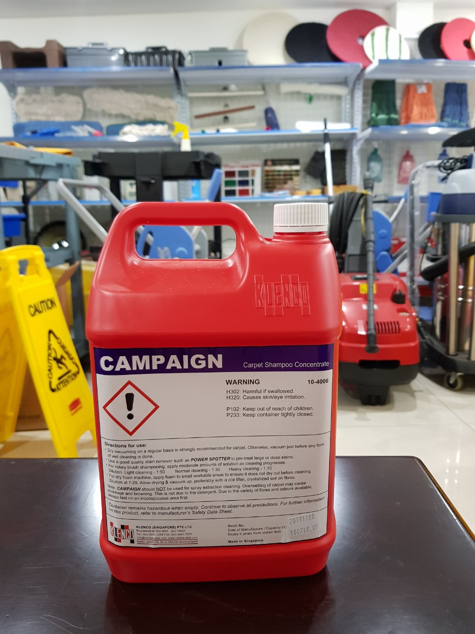 Campain - Nước giặt thảm Klenco