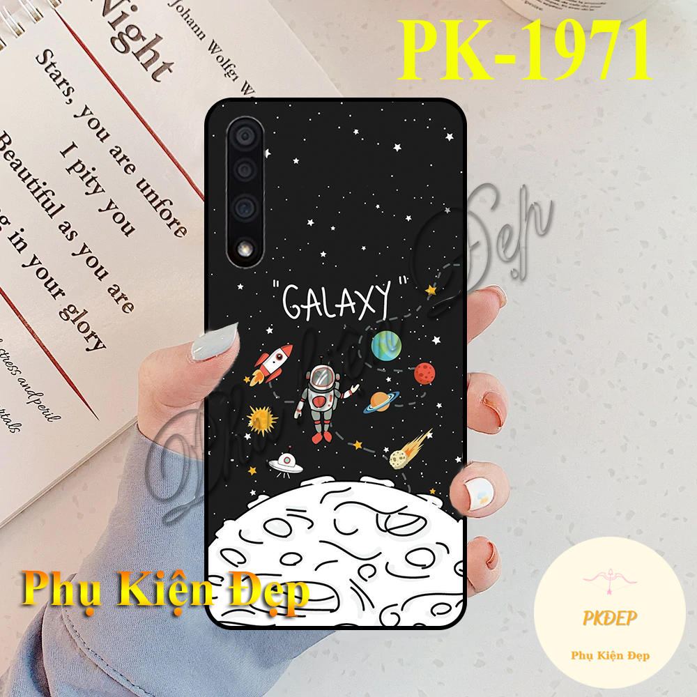 [HCM]Ốp lưng Vsmart Live 1 - Ốp dẻo đen in hình Vũ trụ đẹp mê ly