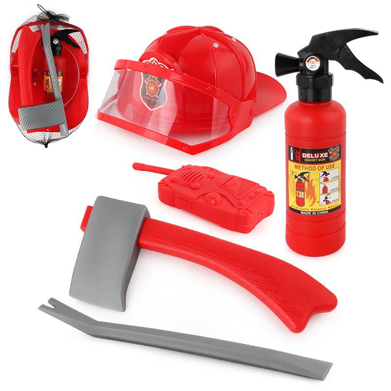 Đồ chơi bộ set tập làm lính cứu hoả Fire