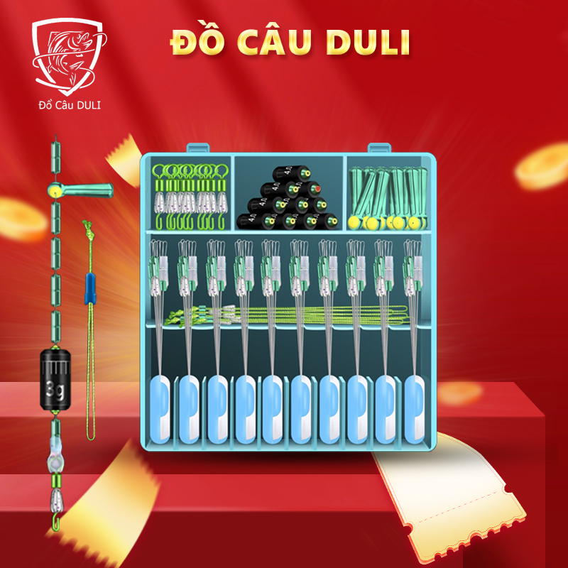 Hộp phụ kiện câu cá làm dây trục câu đài HPK-11