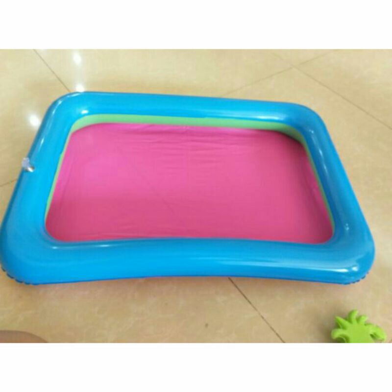 [HCM]Phao chơi cát động lực câu cá loại lớn 60x40cm