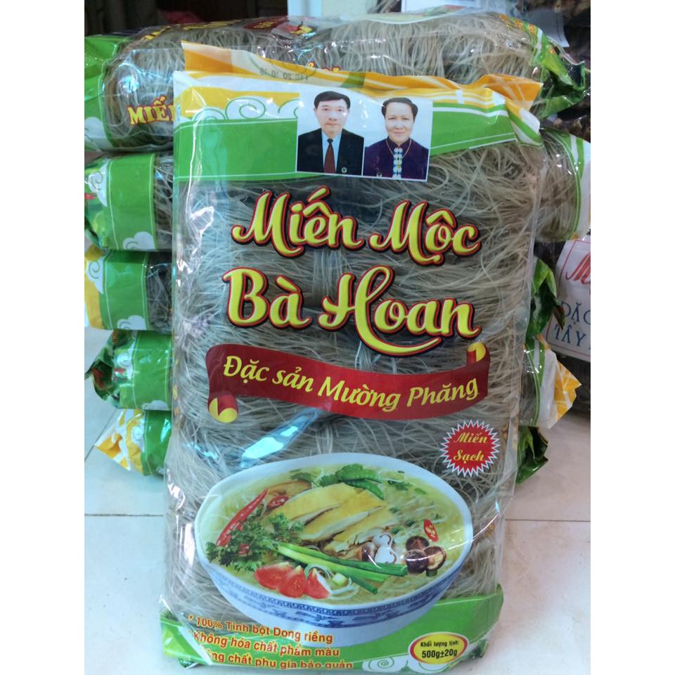 Miến mộc bà hoan gói 500gr- đặc sản điện biên