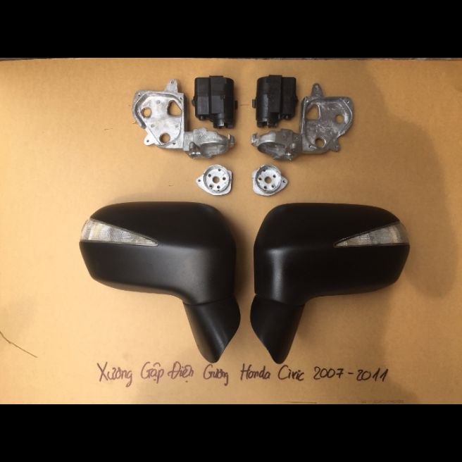 Mô tơ gập gương civic đời 2007-2011