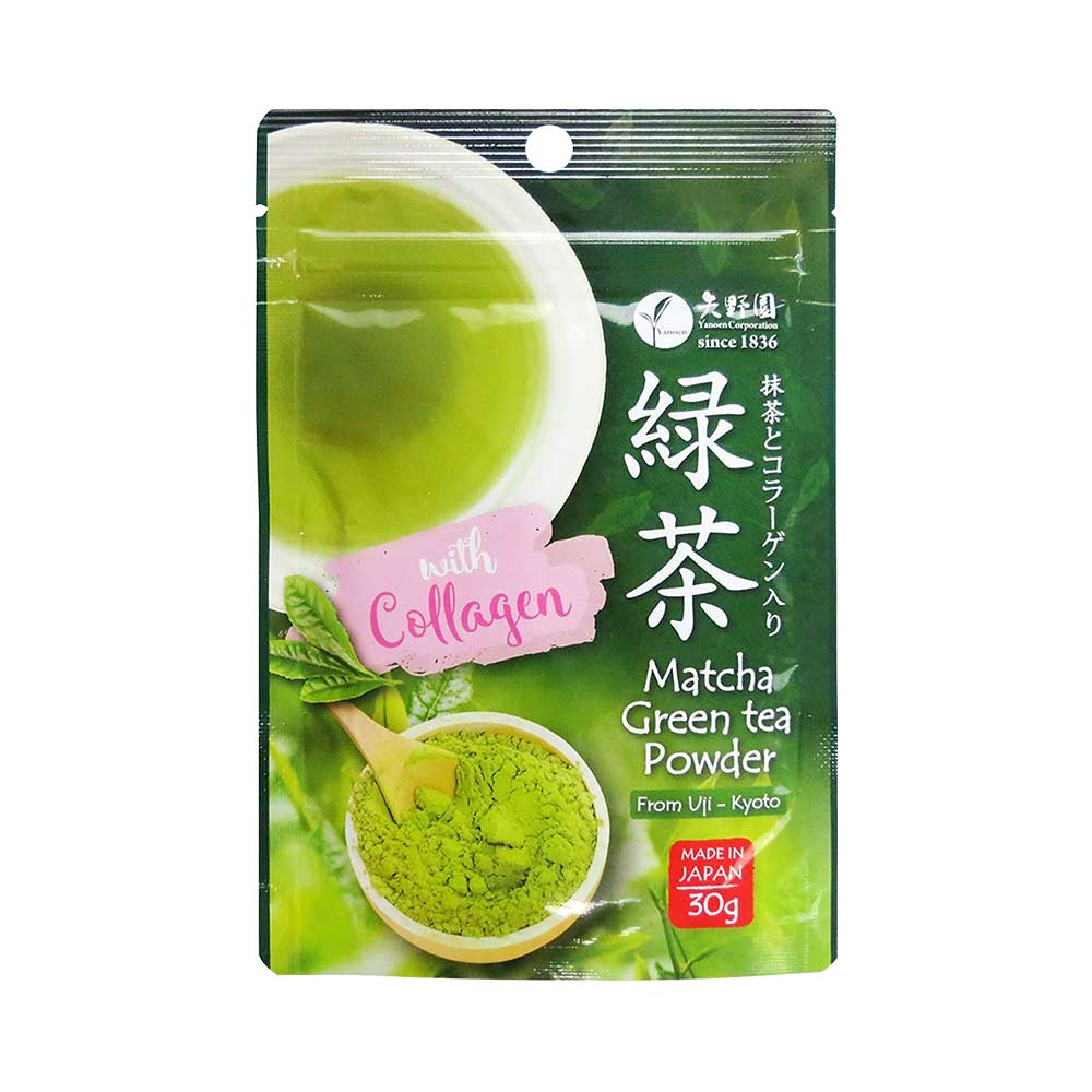 Japanese Matcha Uji Yanoen Collagen Powder 30g