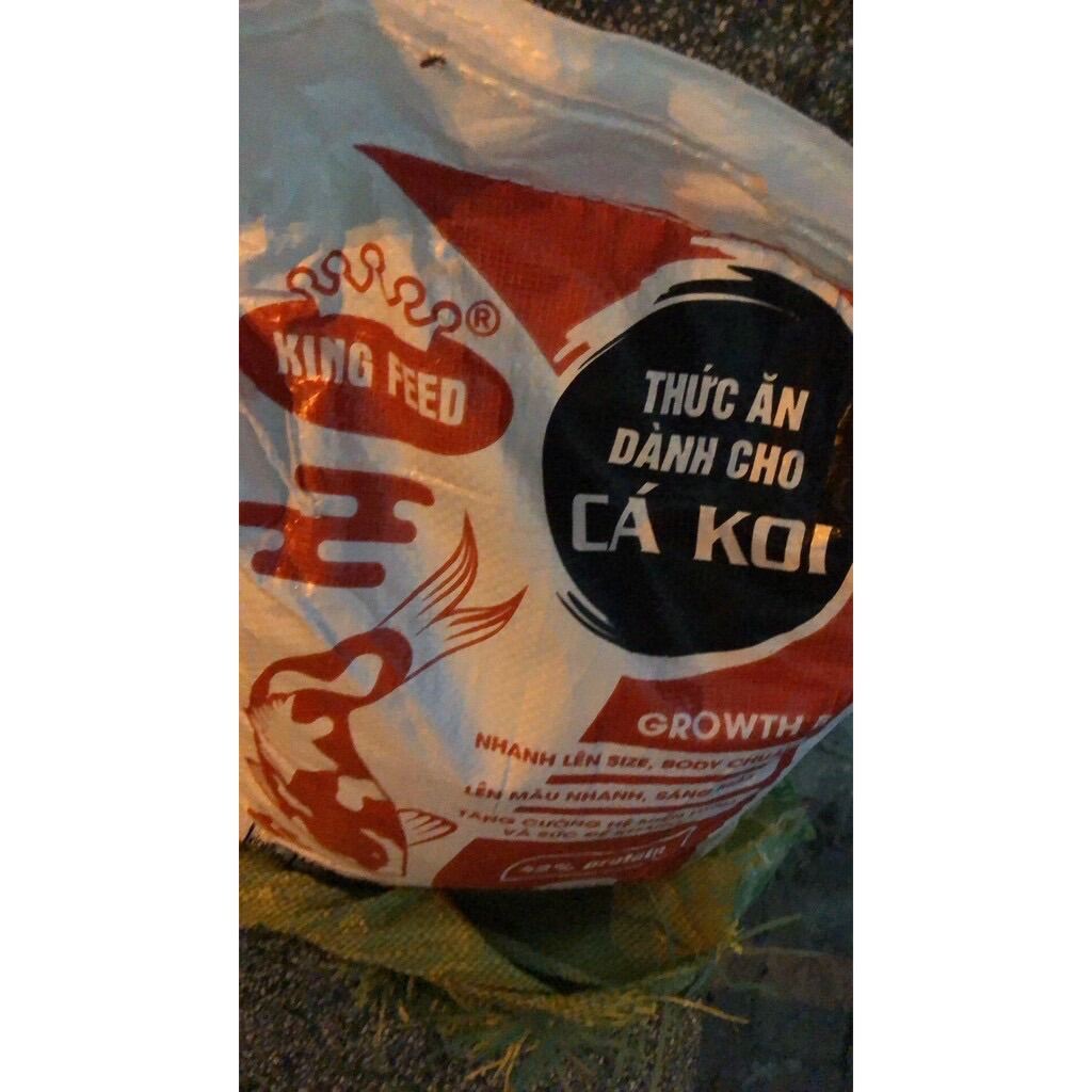 5KG Cám cá Koi tăng trưởng King Feed NEW (42%Đạm) 5kg